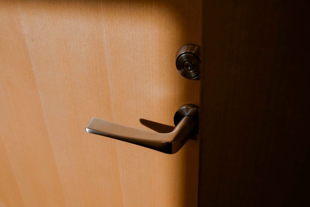 Door representing a person starting therapy for the first time.